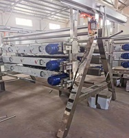 Équipement d'abattoir de volaille 300-500bph Ligne d'abattage mobile de machines d'unité d'abattage de poulet