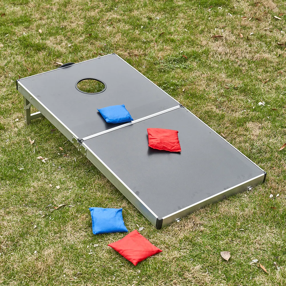 Populair Zitzak Maïsgat Spel Opvouwbaar Aluminium Cornhole Spel