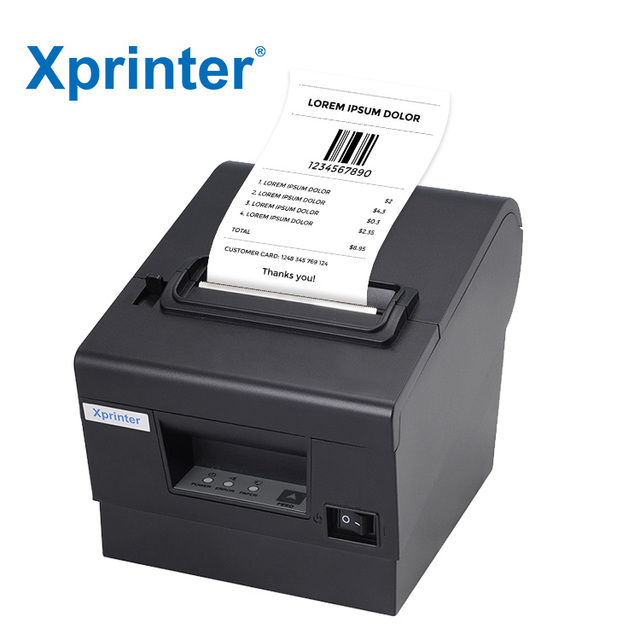 Xprinter XP-S200H/S300H High Resolution Bluetooth Printer 80mm Thermal Receipt POS Printer With USB Thermal Receipt Printer