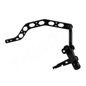 Levier de frein arrière YHMOTO léger noir pour Simson S50 S51 S53 S70 S83 avec découpe géométrique - Product Image 5