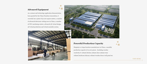 Armoire de rangement en bois Chambre à coucher Armoire en bois - Product Image 3