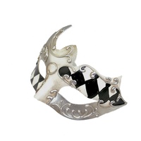 Masques Vintage en ABS de Haute Qualité pour Mascarade, Vente en Gros Usine, pour Carnaval, Mardi Gras, Costume, Hommes, Fête, Bal de Promo, Réutilisables, Tendance