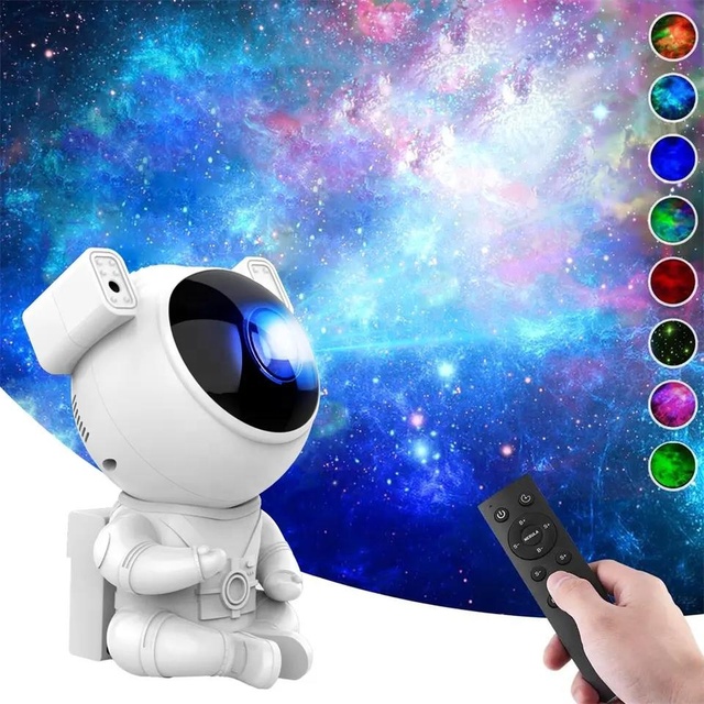USB Kids Gift Astronaut Star Lamp galaxy Starry Projector Nebula Night Light Space Astronaut Starry Sky galaxy Projector