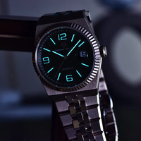 PD-ys027 DESIGN Montre mécanique automatique pour homme en acier inoxydable, montre de mode avec verre saphir, étanche, Reloj Hombre, 4 options de couleur