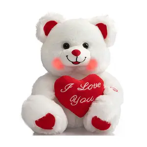 Link marca animali imbalsamati cura orso peluche bambola di san valentino coppia celebrazione giocattoli personalizzati di san valentino