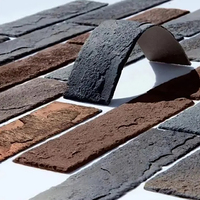 Nouvelle Collection 2025 : Carreaux Souples Effet Brique pour Murs Extérieurs – Faïence Flexible Ignifuge et Imperméable en Porcelaine MCM