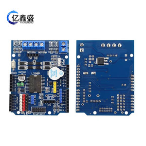L298P <b>Motor</b> Driver Board Dual H-Bridge DC <b>Stepper</b> <b>Motor</b> <b>Control</b> Arduino Expansion Module - Product Image 5