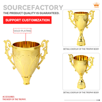 Nouveau Design Morning Glory Trophée en plastique en forme de corps Trophée Accessoires Pièces de trophée