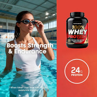 Groothandel Private Label Weight Gainer Halal Concentraat Isolaat Ruw 100% Gold Standard Supplementen Wei-eiwitpoeder Bulk