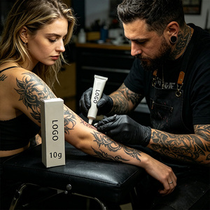 Balsamo lenitivo per tatuaggi all'ingrosso, <span class=keywords><strong>set</strong></span> di diverse dimensioni e formula uniforme, balsamo con logo personalizzato stampato - Product Image 5