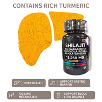 Offre Spéciale : Capsules Ultra Shilajit – Suppléments Herbales Himalayennes Pures à 99 % – Soutien Immunitaire Adulte – 60 Capsules/Flacon