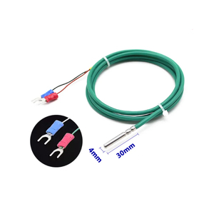 Termómetro de Resistencia de Platino con Cable de Silicona PT1000, Resistencia Térmica para Medición Industrial y de Laboratorio - Product Image 2