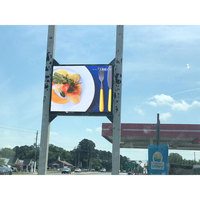 P4 P5 P6 P8 P10 4X8 Pleine couleur 2 Panneaux double face à double ouverture Enseigne Publicitaire Panneau d'affichage extérieur Écran LED