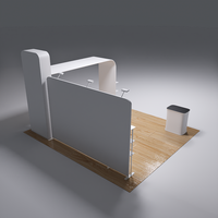 Stands d'exposition modulaires pour salons professionnels 12x10 pieds