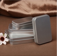 Boîte Cadeau Rectangulaire Haut de Gamme en Fer Blanc Qualité Alimentaire avec Fenêtre et Couvercle Rabattable, Personnalisable pour Coupe-Ongles, Bijoux, Jouets, Artisanat