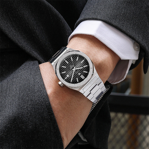 Nuevo Reloj <span class=keywords><strong>CADISEN</strong></span> para Hombre Reloj Automático para Hombre Movimiento Japonés Cristal de Zafiro Esfera de 40 mm Relojes de Pulsera Impermeables 100 m C8200 - Product Image 4