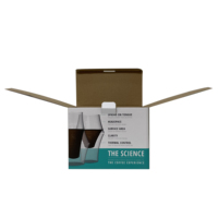 Boîte d'expédition en carton ondulé pour verres à café personnalisés avec pelliculage mat, écologique, pour usage domestique