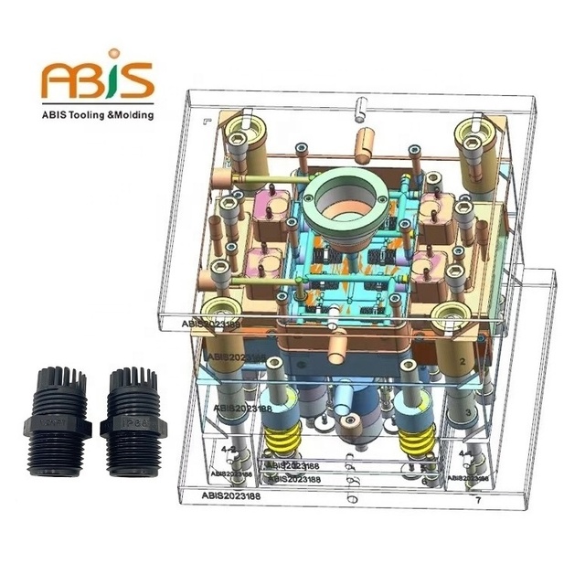 Top Quality Plastic Injection Mold Molding Over Molding Connector Mould Injection Mold Manufacturer Precision Casting Mould