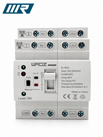 Interrupteur de transfert automatique WRDZ WR-Q1-80SE/4P Type 1 ATS 80A AC230V, alimentation secteur ou secteur vers générateur