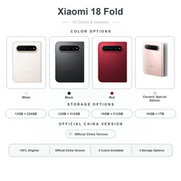 Nouveau Xiaomi 18 Fold 5G Octa Core CDMA Smartphone Pliable 5.38+7.58" avec Appareil Photo Beauté Leica 200MP Double SIM Android XIAOMI 2026
