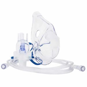 Masker <span class=keywords><strong>Nebulizer</strong></span> Oksigen Sekali Pakai PVC Kelas Medis Buatan Cina Dengan Selang - Product Image 3
