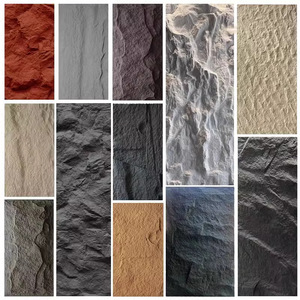 Tự nhiên tìm kiếm <span class=keywords><strong>Polyurethane</strong></span> nhân tạo bảng tường đá bắt chước đá núi lửa PU đá bền không thấm nước phòng ngủ khách sạn sử dụng - Product Image 6