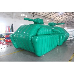 <span class=keywords><strong>Panzer</strong></span> gonflable de jeu de sport de bunker de paintball personnalisé extérieur pour la décoration - Product Image 1