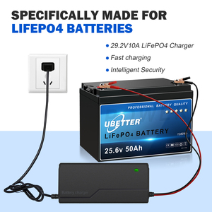 แบตเตอรี่ลิเธียมโซลาร์ UBETTER QGL-1250 12.8V/25.6V 50AH-300Ah พร้อมระบบจัดการแบตเตอรี่ (BMS) แบบ Deep Cycle LiFePO4 อายุการใช้งาน 4000 รอบ เหมาะสำหรับการตกปลา - Product Image 3