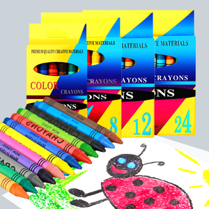 Stylos de <span class=keywords><strong>peinture</strong></span> graffiti en caoutchouc écologiques pour enfants, boîte de 12 couleurs, pastels à l'huile, fournitures artistiques, n'altèrent pas la peau des mains - Product Image 1