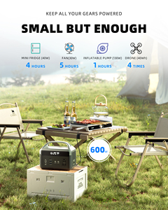 Fast Shipping Solar Energy Storage System Emergency <b>Generator</b> 600 W Outdoor <b>Camping</b> Solar <b>Generator</b> - Product Image 4