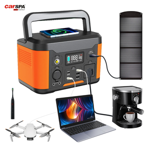 קיבולת גבוהה מחנאות חירום חיצוני בית חשמל סולארית 500w 1000w תחנת כוח ניידת - Product Image 1