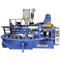 Machine de moulage par injection horizontale TPR pour la fabrication de semelles de chaussures en ABS et PP avec moteur principal et composants de roulement