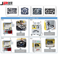 Ligne de montage de ventilateurs électroniques pour machines d'équilibrage, haute précision, protection IP55 et garantie 1 an