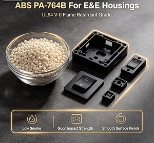 Gránulos de Plástico ABS PA‑764B, Retardante de Llama V‑0, Resistente al Calor, Grado de Moldeo por Inyección, Resina ABS - Product Image 5