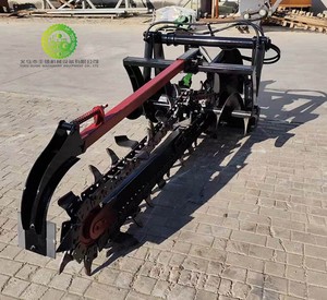 Equipo Agrícola, Arado de Surcos, Zanjadora para Tractor, Máquina con Motor Diésel de Alta Productividad, Componentes Centrales de Engranajes y Rodamientos - Product Image 4