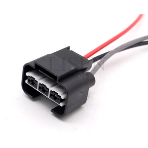 1743271-2 3 yollu kadın radyatör soğutma fanları araba Hyundai KIA için elektrik kablo demeti - Product Image 2