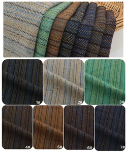 Tissu satiné classique en mélange imitation <span class=keywords><strong>laine</strong></span>, teint en fil, à carreaux, pour costumes et manteaux de garçons, poids moyen - Product Image 3