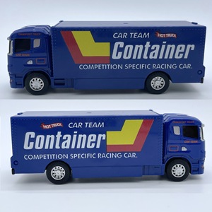 Vente en gros miniature Pull Back métal bleu <span class=keywords><strong>porte</strong></span>-conteneur <span class=keywords><strong>camion</strong></span> portes de <span class=keywords><strong>voiture</strong></span> ouvertes alliage modèle <span class=keywords><strong>jouet</strong></span> moulé sous pression modèle de <span class=keywords><strong>camion</strong></span> pour cadeau - Product Image 2