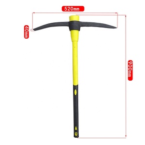 Outils de jardinage durable avec tête de <span class=keywords><strong>pioche</strong></span> de rechange <span class=keywords><strong>manche</strong></span> en plastique pour outils de jardinage et de ferme - Product Image 6