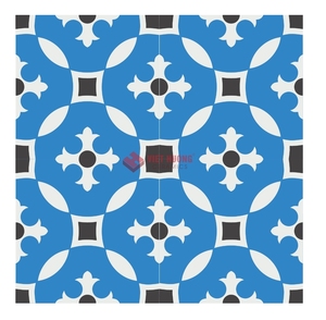 กระเบื้องปูนซีเมนต์ลายแมนดาลา ขนาด 200x200 มม. ของตกแต่งทางจิตวิญญาณ กระเบื้องปูนสำหรับผนัง ตัวแทนจำหน่ายอีคอมเมิร์ซ B2B - Product Image 1