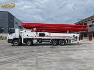 Pompa Beton Mobile PUTZMEISTER M56-5RZ Bekas dengan Jam Kerja Rendah, Boom 56m, Sistem Tekanan Tinggi, Mesin Handal - Product Image 3