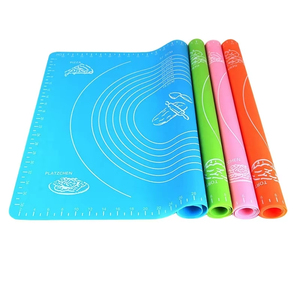 Tapete de Silicona para Hornear de 60*40cm con Logotipo Personalizado, Rojo, Antiadherente, Rectangular, Antideslizante, para Amasar y Repostería, Venta Caliente 2025 - Product Image 2