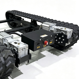 Chasis de orugas de caucho 2000 1800 400mm, motor de 2.8kw, función de estacionamiento, carga de 1.5 toneladas, alta plasticidad, personalización completa de la máquina - Product Image 4