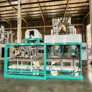 Grani di zucchero frutta a guscio sacchetti macchina ausiliaria di pesatura flusso scala di plastica macchina per l'imballaggio per le piccole imprese - Product Image 5