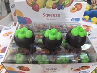 Fruit Crunch Squishy Slow-Rising Fidget Stress Toy voor stressverlichting Fruit Squishy Speelgoed Crunch Fruit Squishy