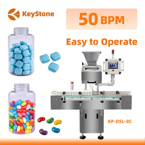 <b>8</b> Channel Capsule Counter Vibrating <b>Tablet</b> Capsule Counting Machine - Product Image 1