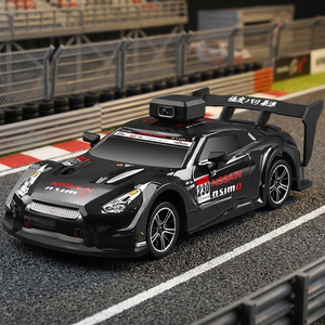 SANJOYO 1/16 4WD Drift RC 2.4G Voiture RC électrique en métal télécommandée modèle GTR 4 canaux portée 100M intérieur/extérieur pour enfants - Product Image 3
