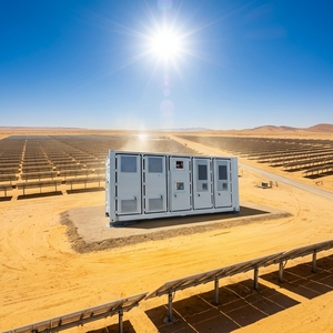 Station de batterie commerciale 380/400V IP54 BESS 2,4mWh tout-en-un pour système solaire connecté/déconnecté, certifiée CE, à vendre - Product Image 1