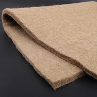 100% biodégradable hydroponique Microgreen tapis de culture de chanvre tissu non tissé Jute plante aquatique tapis de Fiber utilisation intérieure ou extérieure