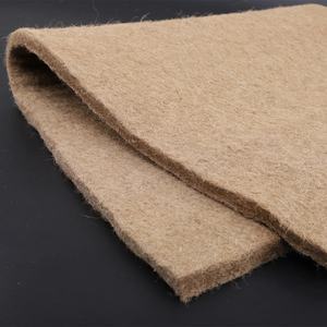 100% 생분해 성 수경 마이크로 그린 대마 성장 매트 부직포 황마 수생 식물 섬유 매트 실내 또는 실외 사용 - Product Image 4